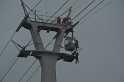 Einsatz BF Hoehenretter Koelner Seilbahn Hoehe Zoobruecke P2133